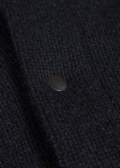 OPPOSE DUALITY OD1002JKT-26AW 6 Pocket Panel Knit JKT Black