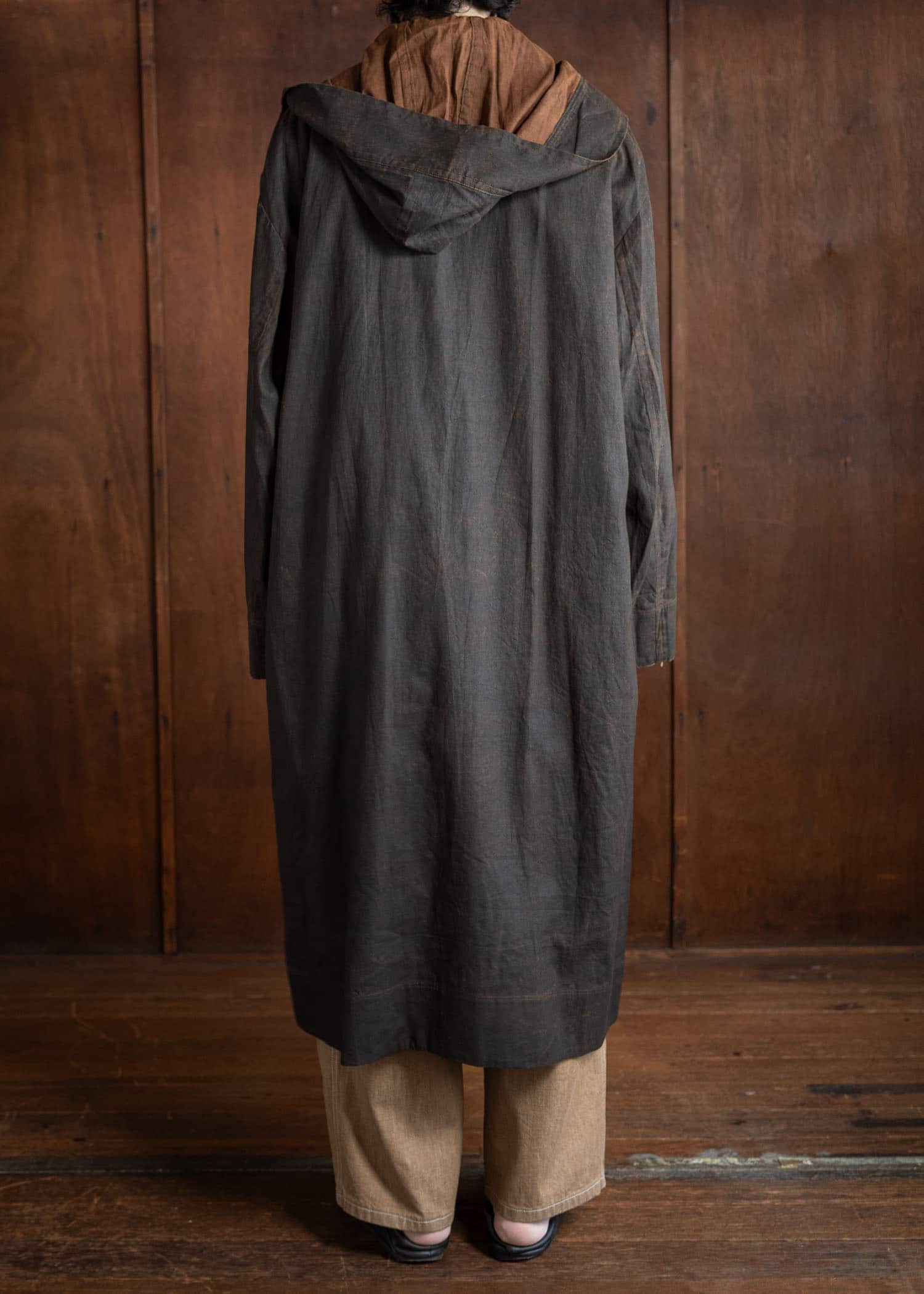 Edwina Horl Dorozome Hooded Coat