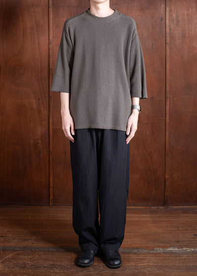 Jurgen Lehl Cotton Yak Pullover Knit Ink J0551KBM103