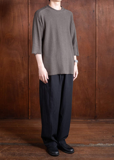 Jurgen Lehl Cotton Yak Pullover Knit Ink J0551KBM103