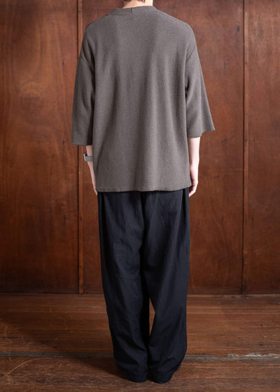 Jurgen Lehl Cotton Yak Pullover Knit Ink J0551KBM103