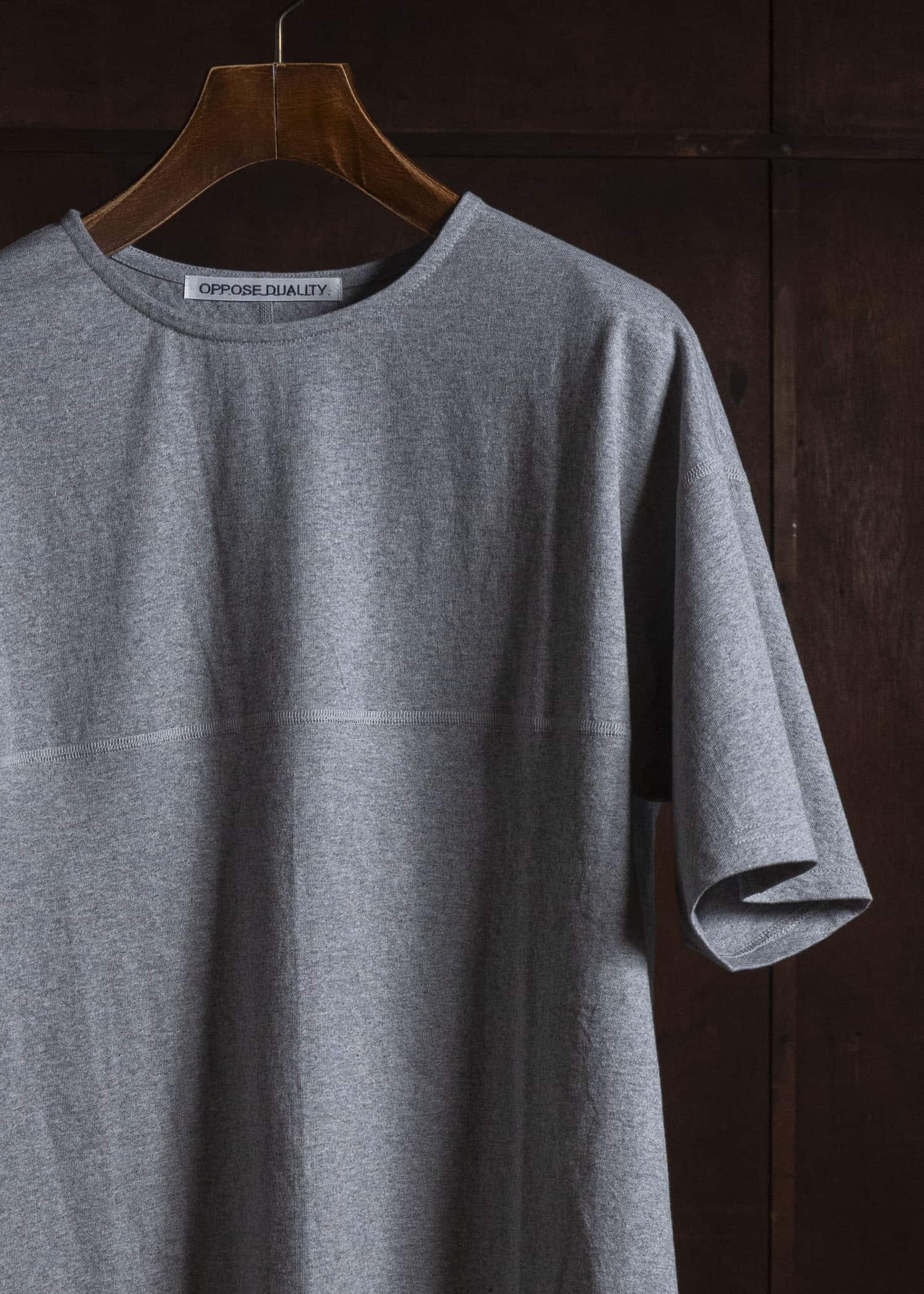 OPPOSE DUALITY OD4004CAS Tublar T-shirts Heather Gray