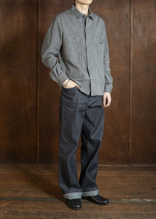 OPPOSE DUALITY OD3014TRS-26SS Plane Denim TRS Indigo