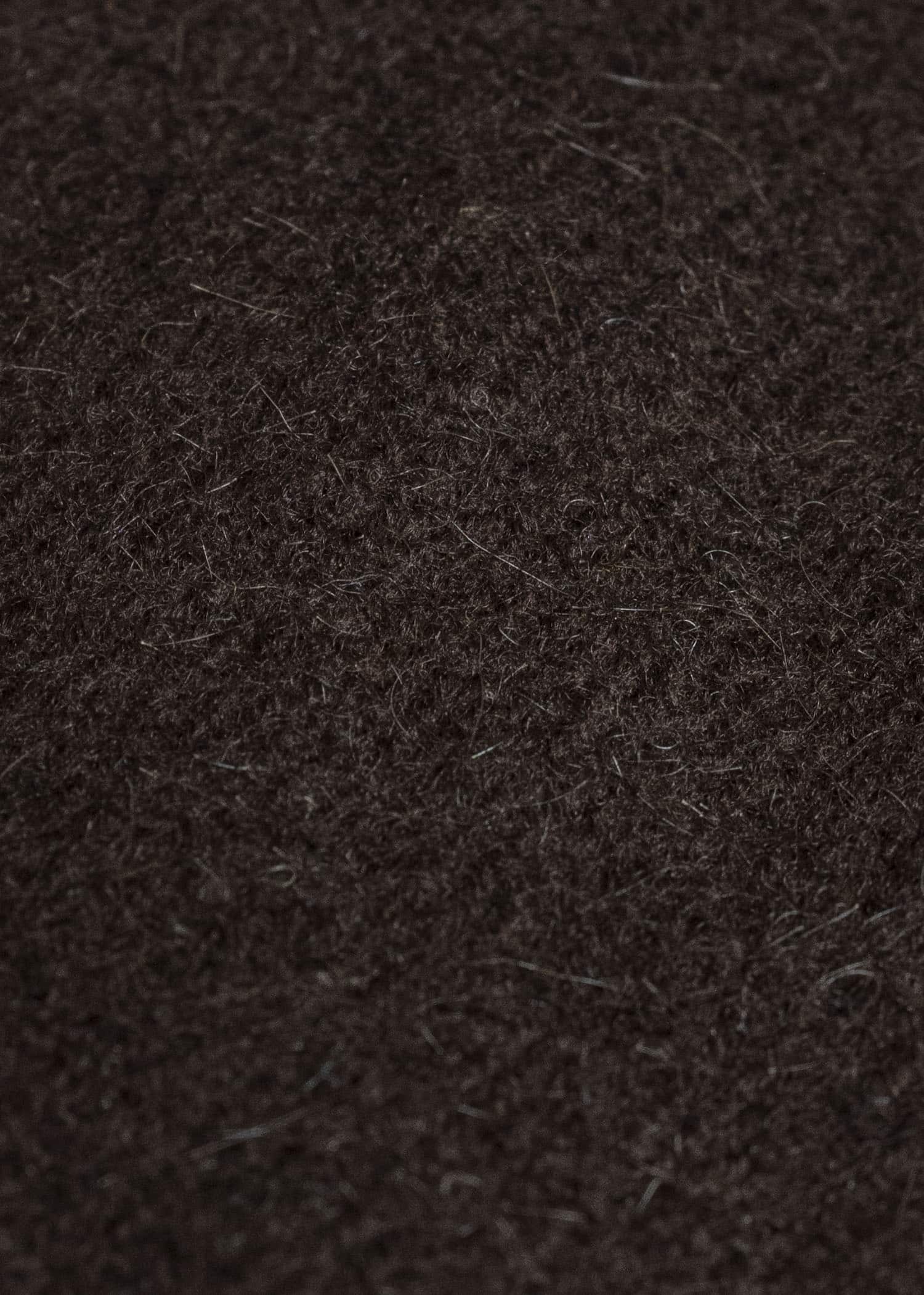 Gathering Textiles Farmer Coat Handwoven , Handfelted Yak And Sheep , Wool , Brown FAC01-WL-BR