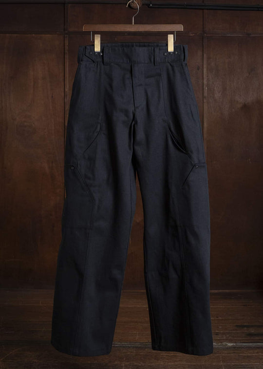 OPPOSE DUALITY OD3001TRS-26AW 8 Pocket Panel Wide Denim TRS Black