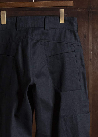OPPOSE DUALITY OD3001TRS-26AW 8 Pocket Panel Wide Denim TRS Black