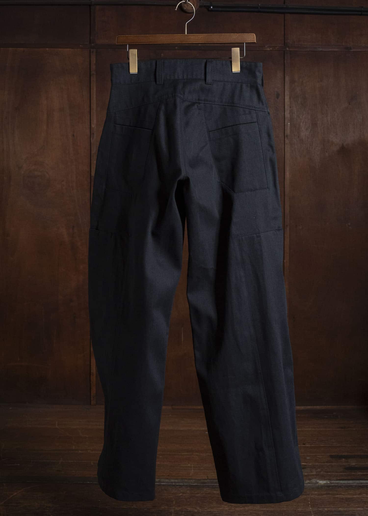 OPPOSE DUALITY OD3001TRS-26AW 8 Pocket Panel Wide Denim TRS Black
