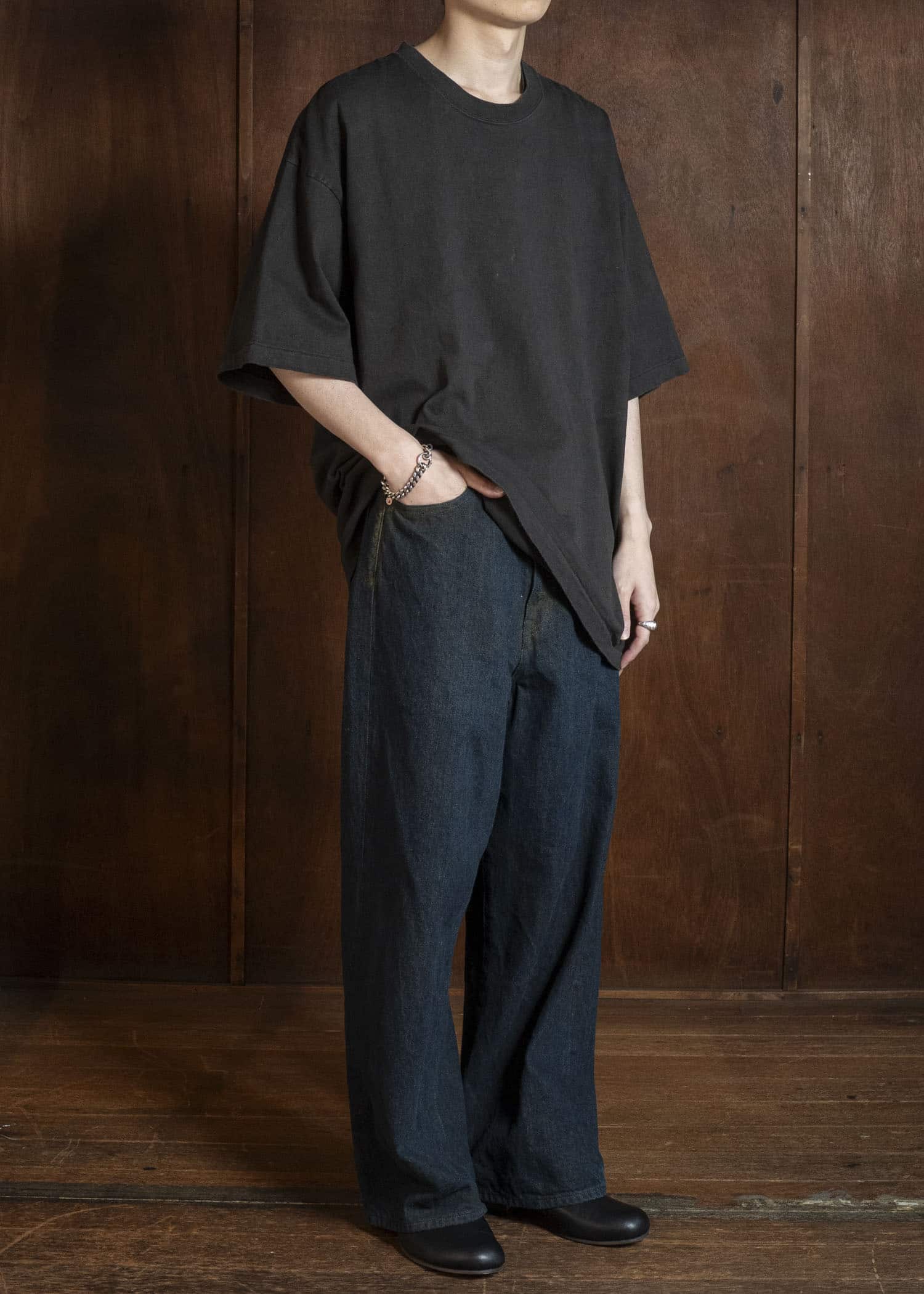 YOKO SAKAMOTO YS-26SS-96-KAKISHIBU Big Tube T-Shirt KAKISHIBU