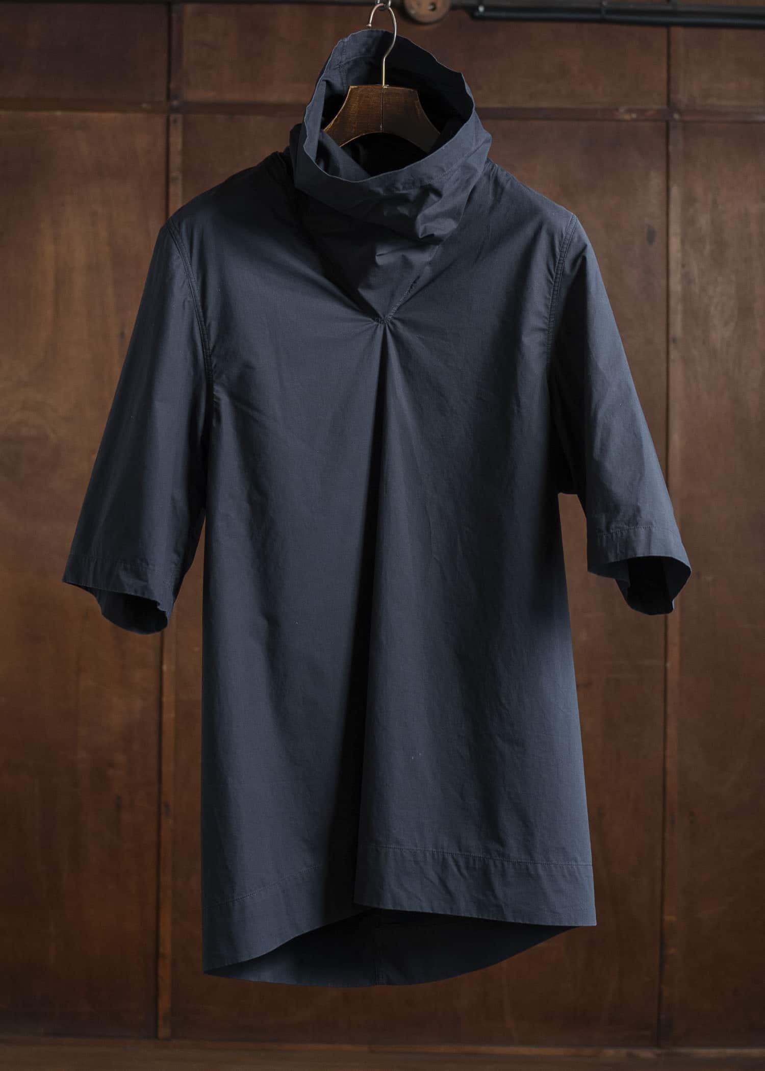 Rick Owens 15S/S FAUN HIGH NECK S/S SHIRT