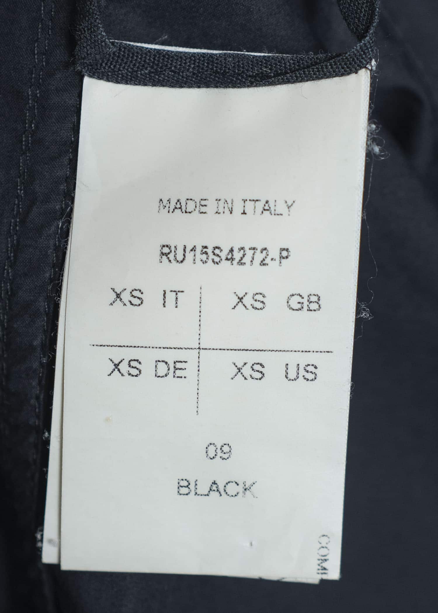 Rick Owens 15S/S FAUN HIGH NECK S/S SHIRT