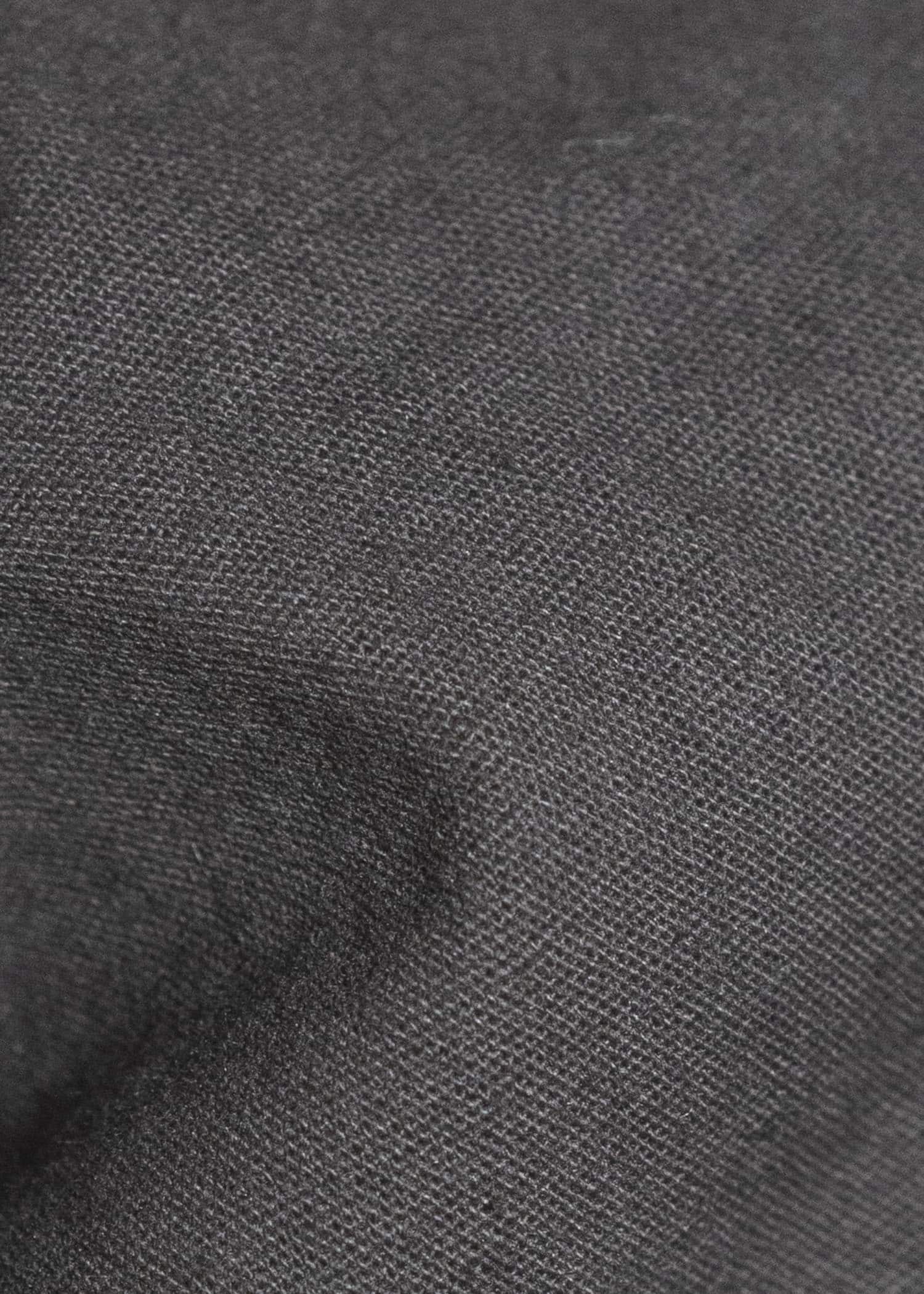 Gathering Textiles Roly Poly Bag Handwoven Organic , Naturally Dyed Cotton , Navy Grey RPB01-HC-NG