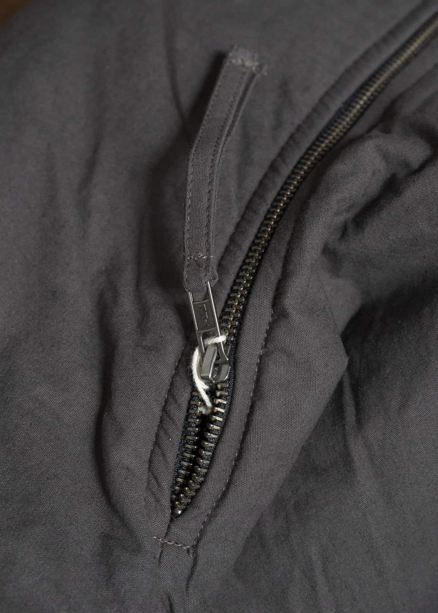 Gathering Textiles Roly Poly Bag Handwoven Organic , Naturally Dyed Cotton , Navy Grey RPB01-HC-NG