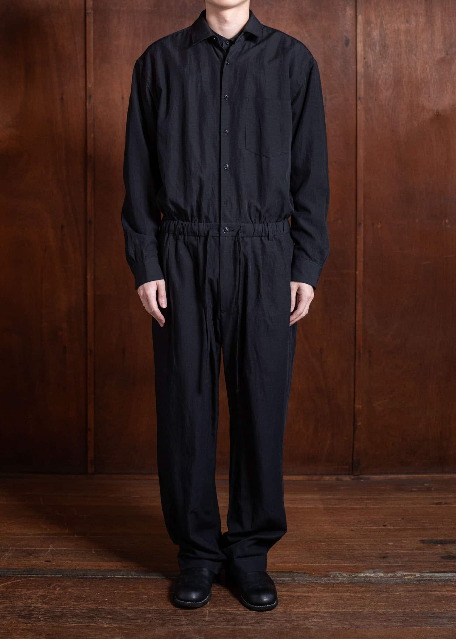 YOKO SAKAMOTO Jump SuitYS-25SS-46-BLACK