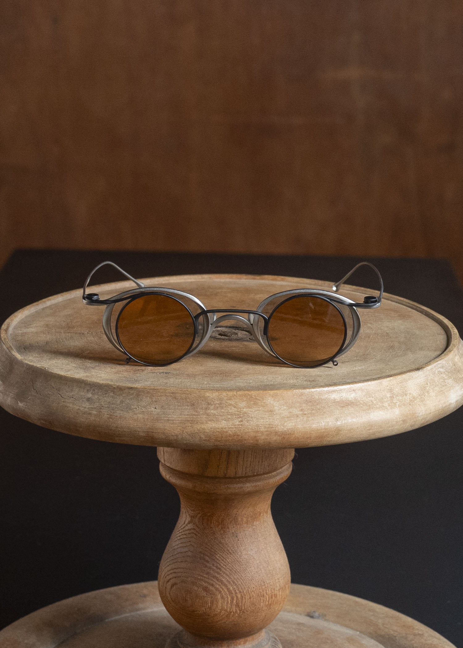 RIGARDS RG1943ZC ANTIQUE TITANIUM (FRAME) x BLACK (CLIP) x SALMON (LENS)