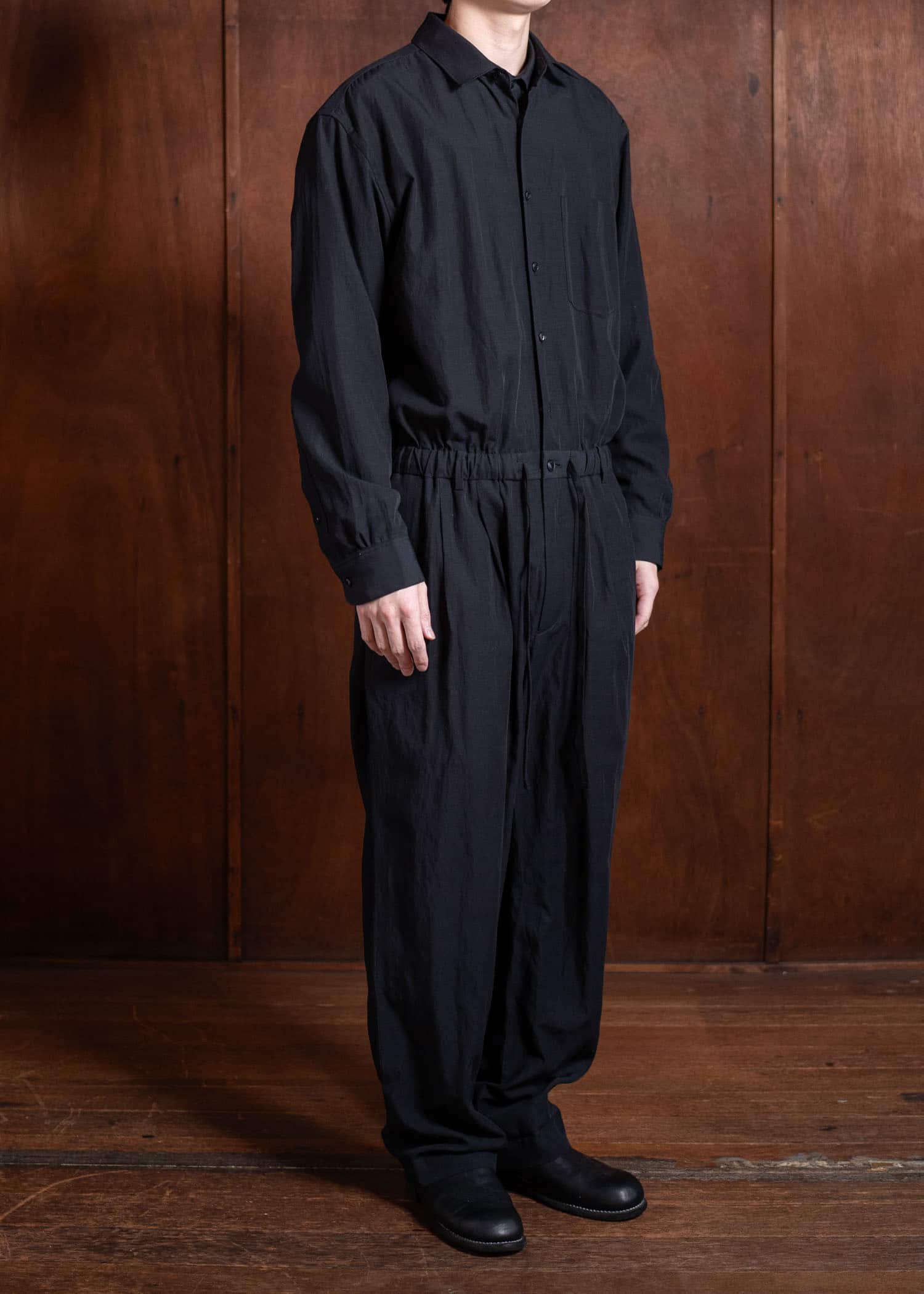 YOKO SAKAMOTO Jump SuitYS-25SS-46-BLACK