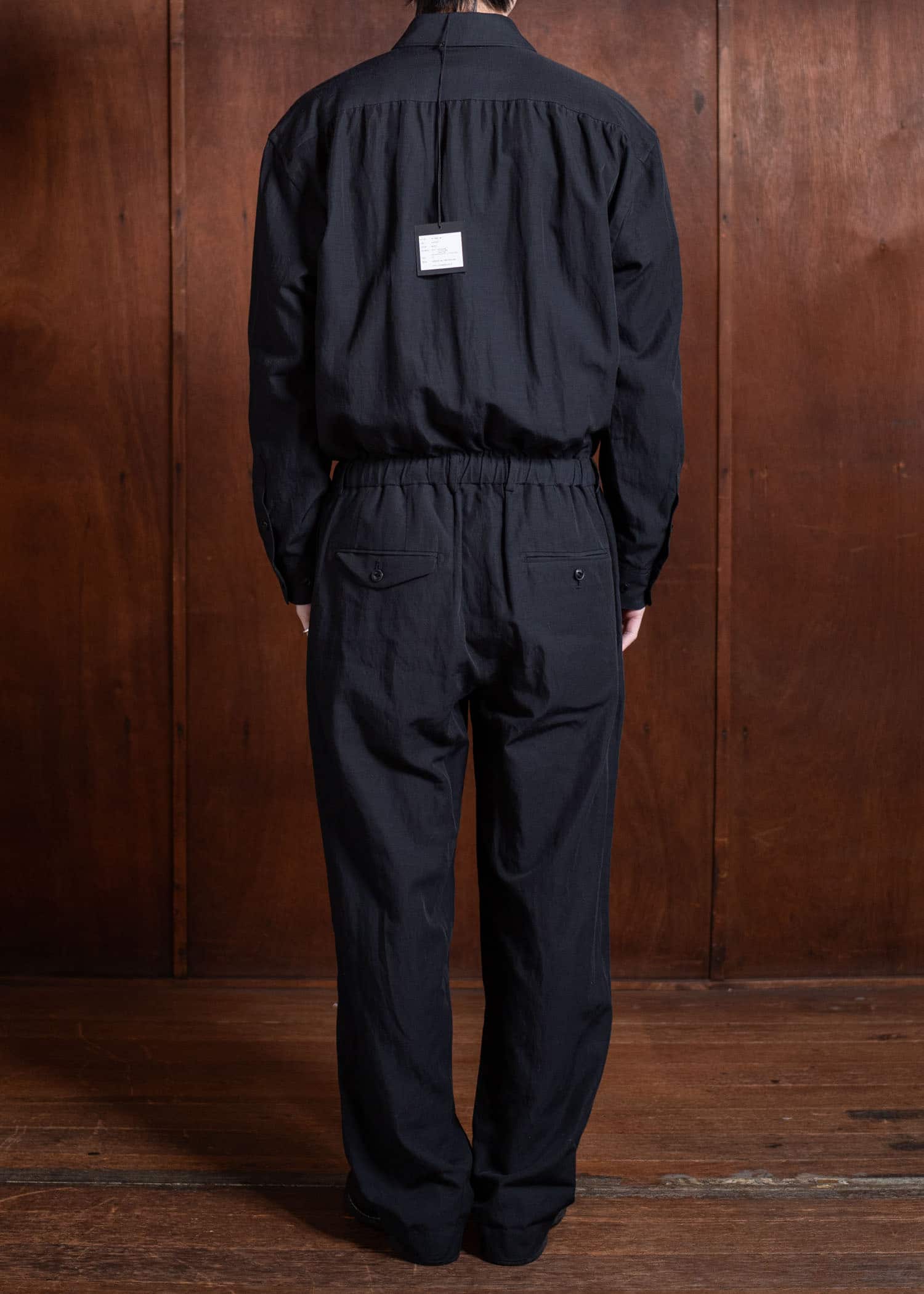 YOKO SAKAMOTO Jump SuitYS-25SS-46-BLACK