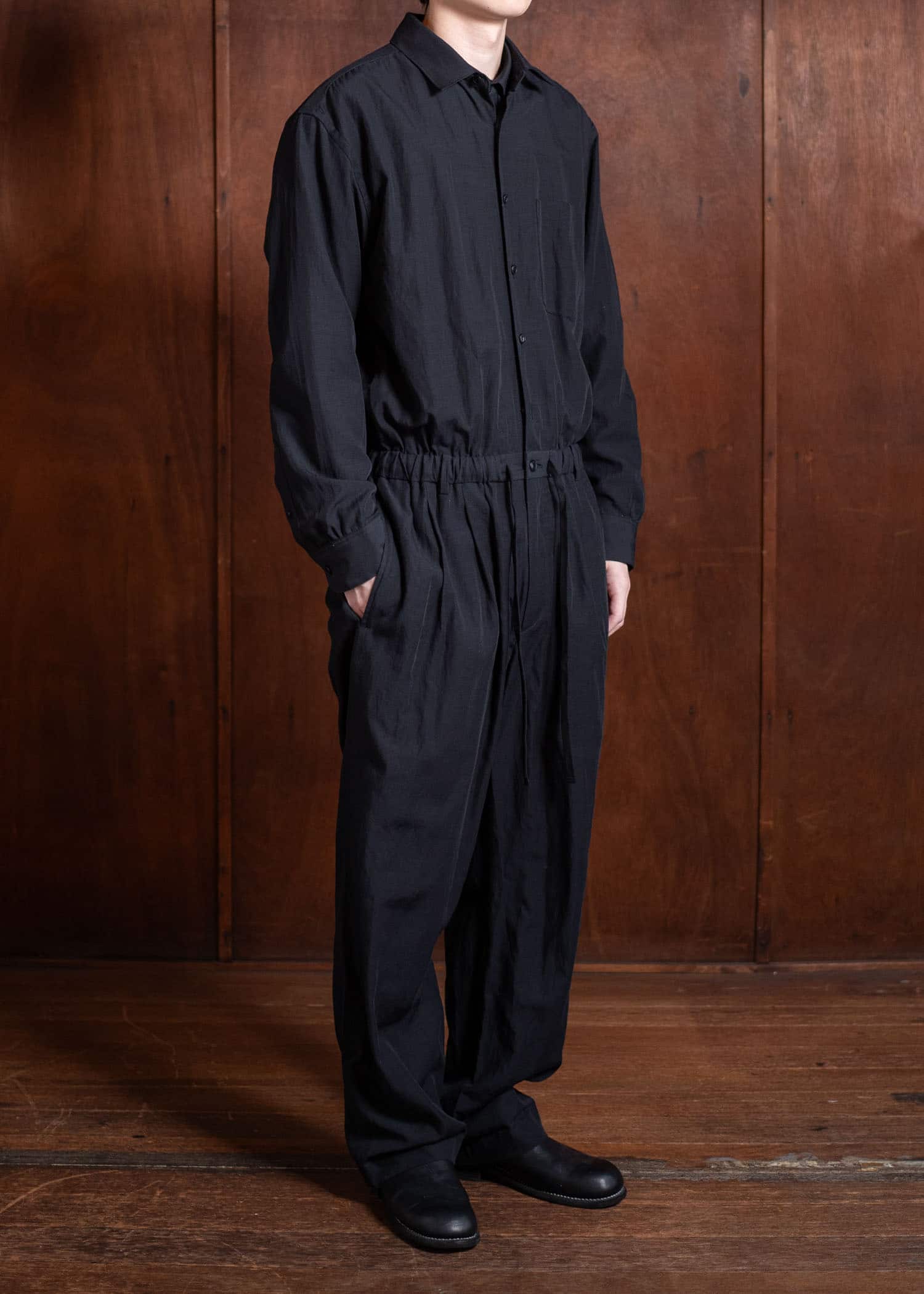 YOKO SAKAMOTO Jump SuitYS-25SS-46-BLACK