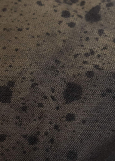 Gathering Textiles Fisherman Puffer Linen Ramie Plant Dyed Military Green FSP01-LR-KG