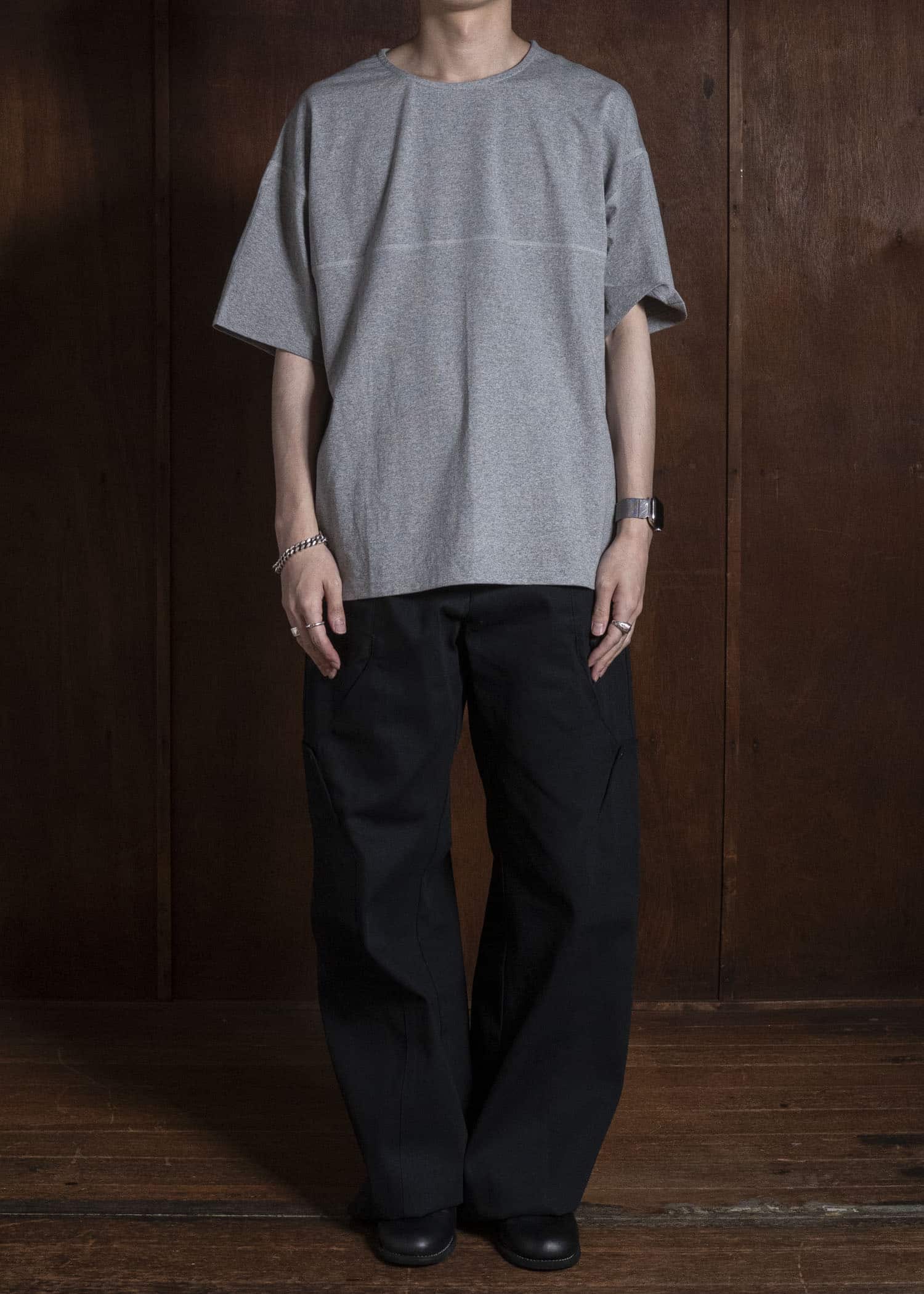 OPPOSE DUALITY OD4004CAS Tublar T-shirts Heather Gray