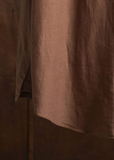 Aquellos Ojos Verdes BISHU KAKISHIBU LINEN SHIRT