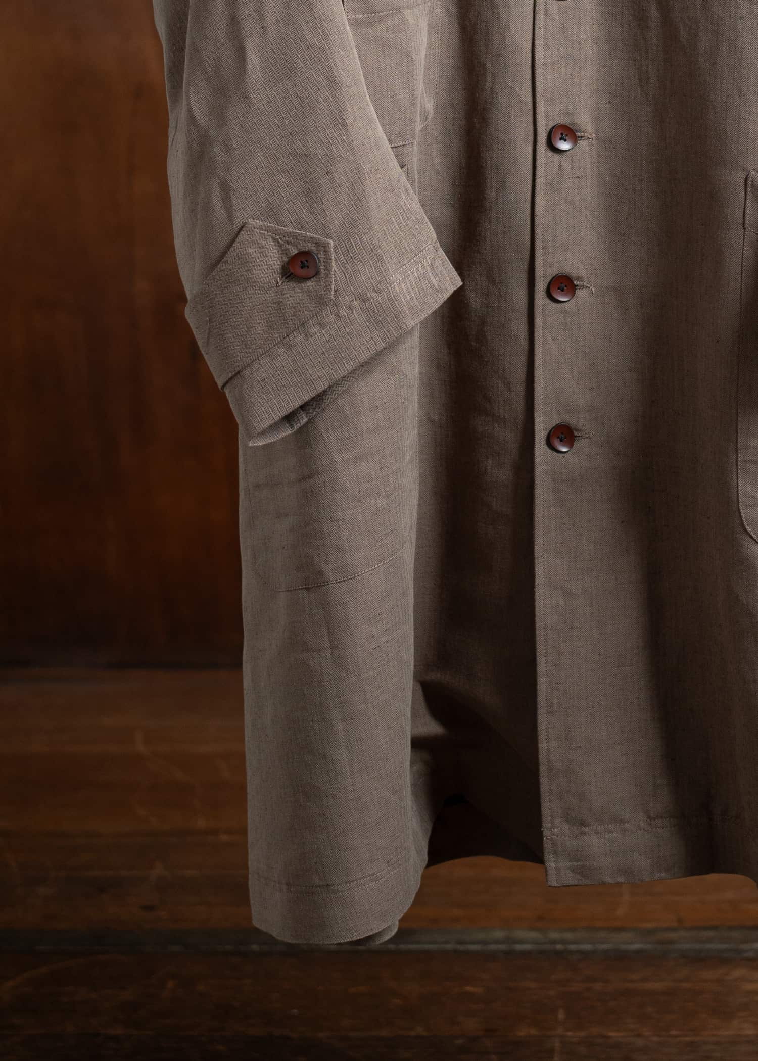 Peng Tai PTS25M11-1 Summer Long Jacket KHAKI