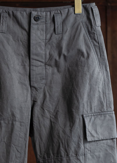 amachi. Double Knee Cargo Pants -Heavy Weight Stone Gray AY00-6-5-Stone Gray
