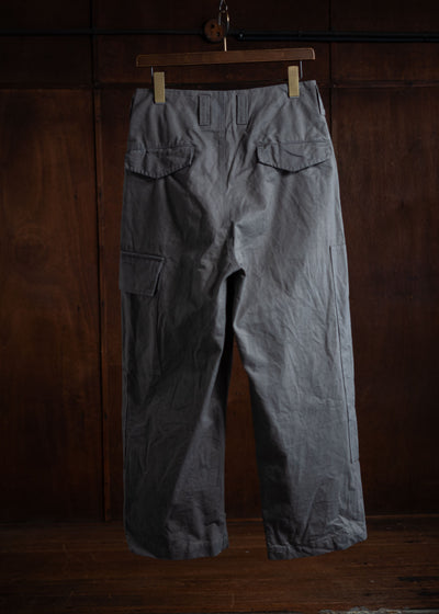 amachi. Double Knee Cargo Pants -Heavy Weight Stone Gray AY00-6-5-Stone Gray