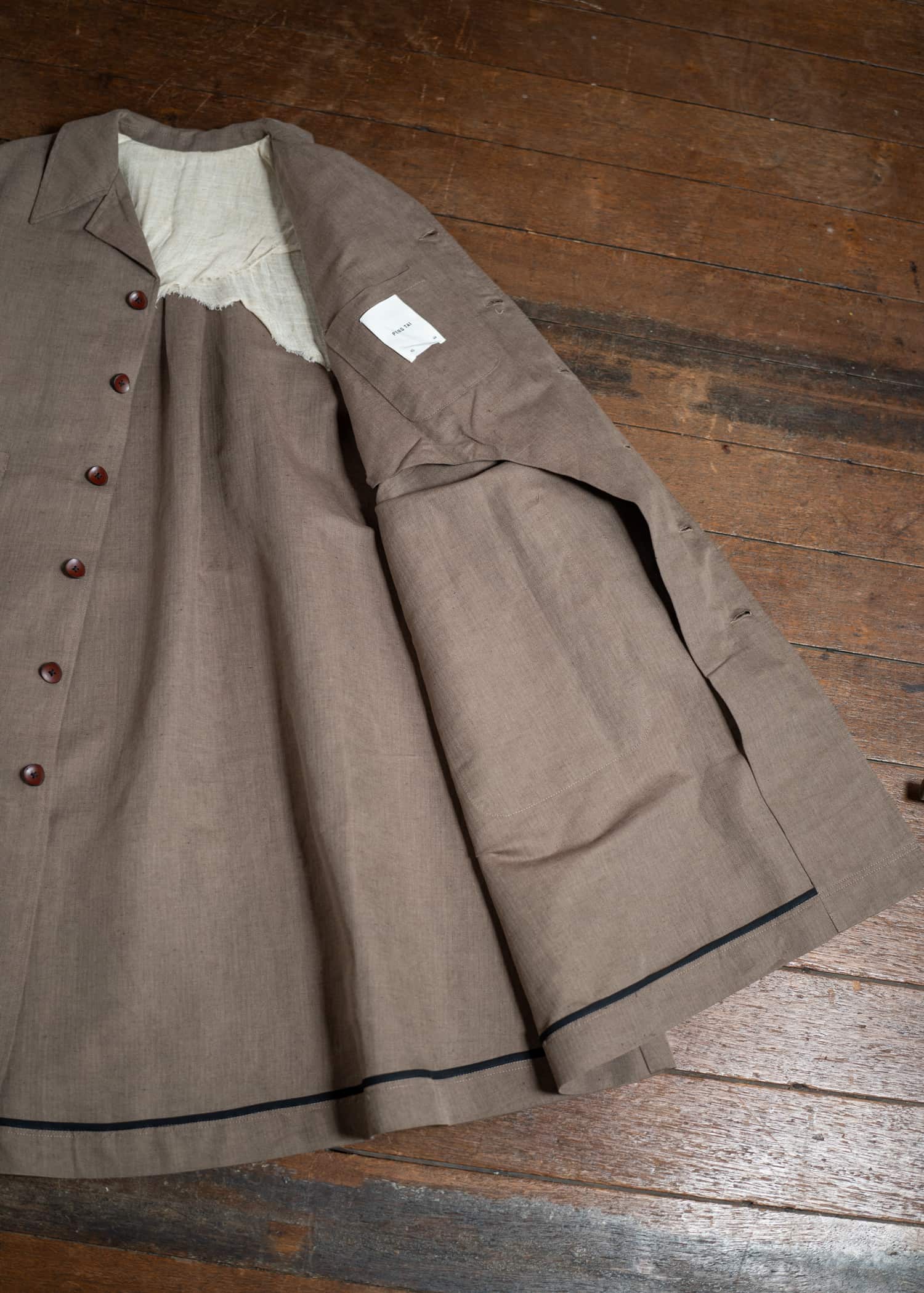 Peng Tai PTS25M11-1 Summer Long Jacket KHAKI