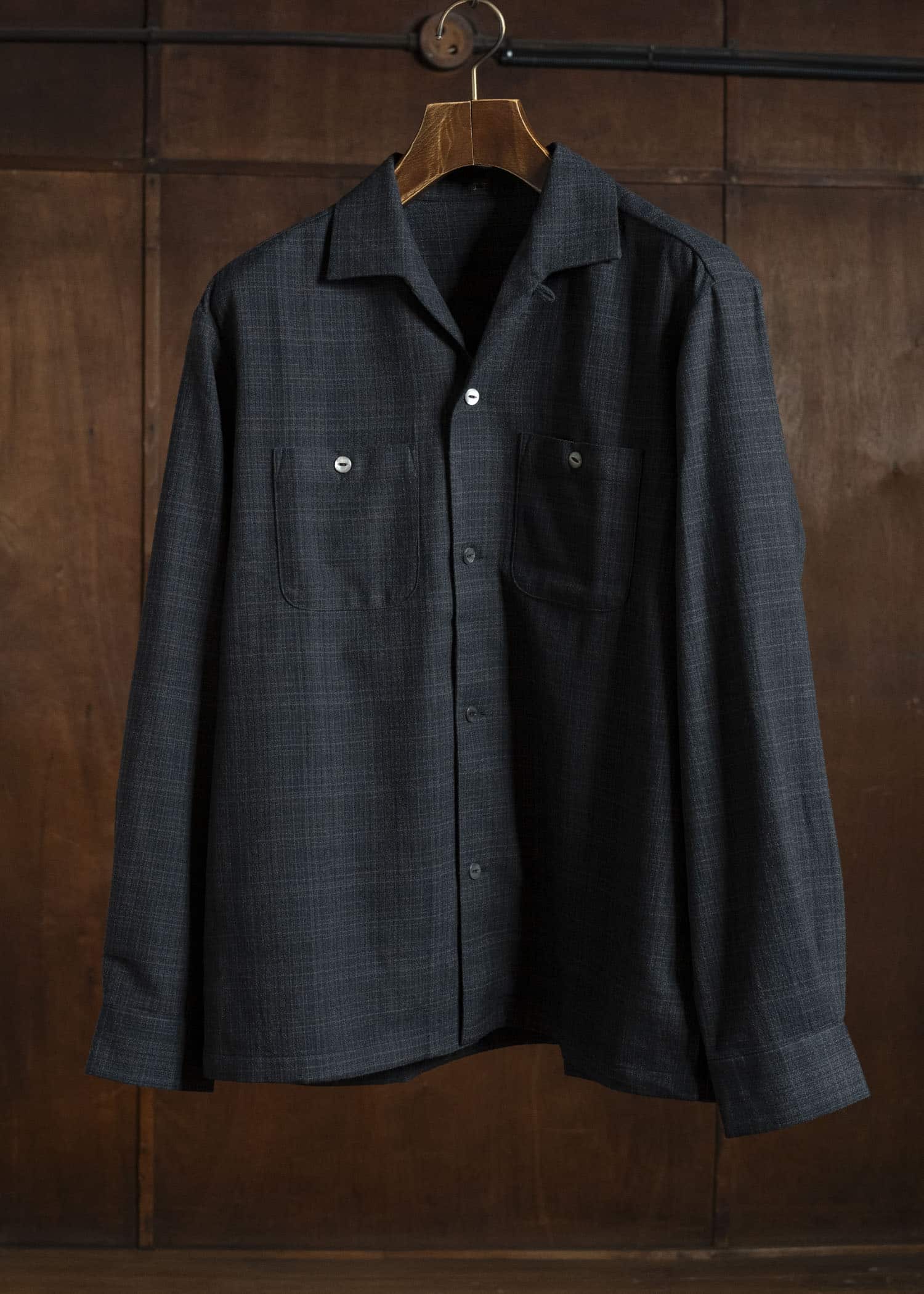 Taiga Takahashi Lot.102-Black Sir Guy Shirt Black