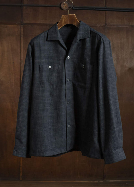 Taiga Takahashi Lot.102-Black Sir Guy Shirt Black