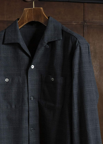 Taiga Takahashi Lot.102-Black Sir Guy Shirt Black