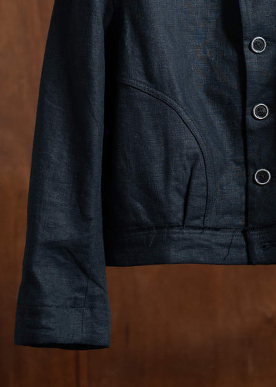 Peng Tai PTS25M10-2 Semi-Denim Jacket BLACK