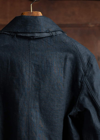 Peng Tai PTS25M10-2 Semi-Denim Jacket BLACK