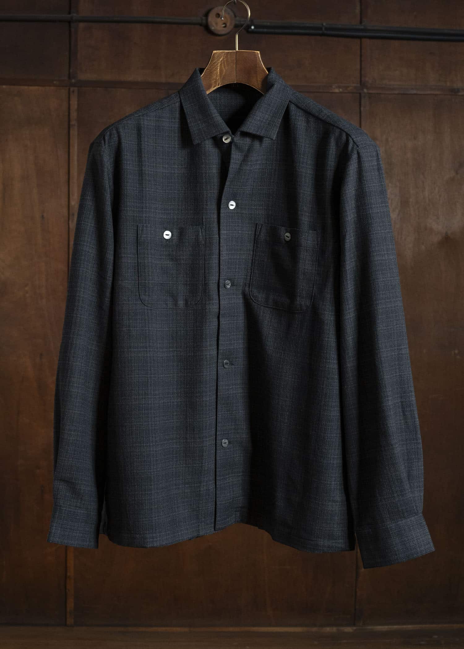 Taiga Takahashi Lot.102-Black Sir Guy Shirt Black