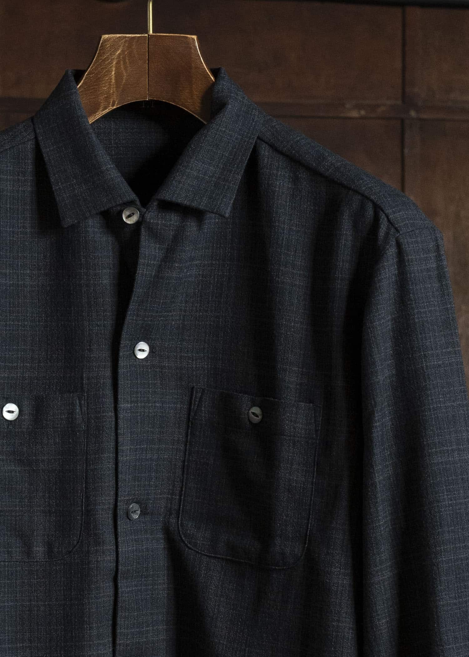 Taiga Takahashi Lot.102-Black Sir Guy Shirt Black