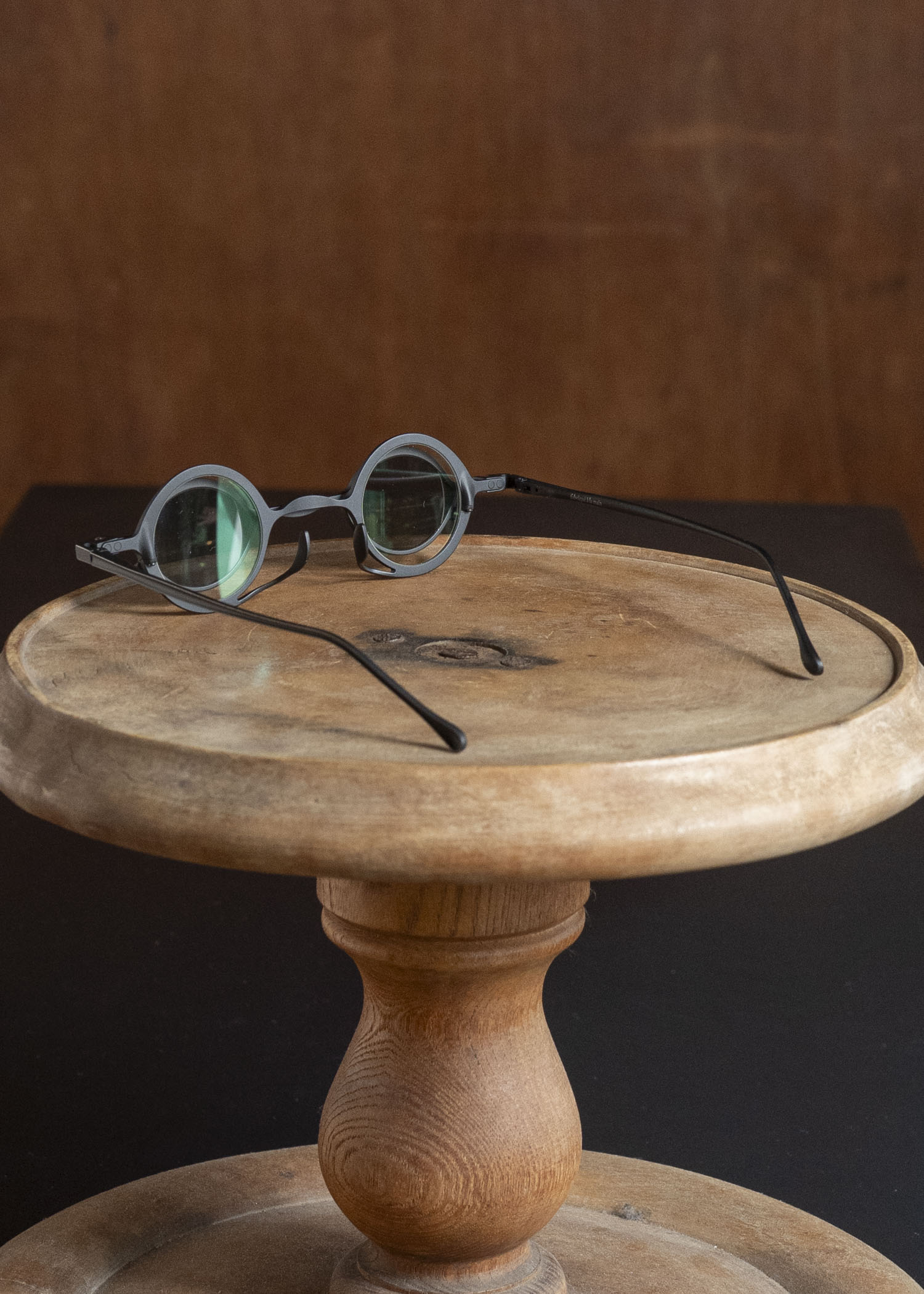 RIGARDS RG0105TI BOX SET ANTIQUE BLACK (FRAME) x BLACK + GREEN (CLIP) x DARK GRAY (LENS)ANTIQUE BLACK (FRAME) x BLACK + GREEN (CLIP) x DARK GRAY (LENS)