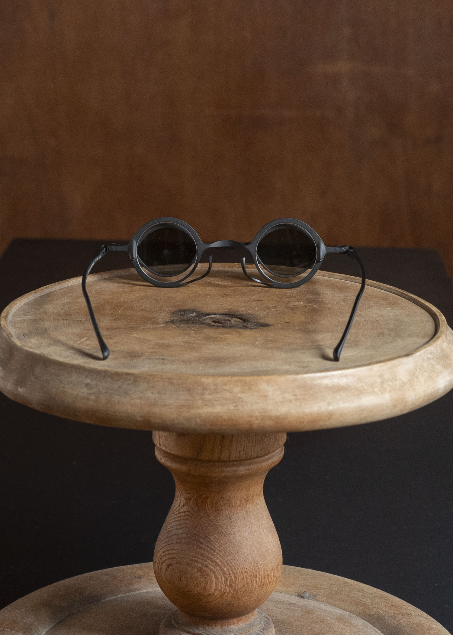 RIGARDS RG0105TI BOX SET ANTIQUE BLACK (FRAME) x BLACK + GREEN (CLIP) x DARK GRAY (LENS)ANTIQUE BLACK (FRAME) x BLACK + GREEN (CLIP) x DARK GRAY (LENS)