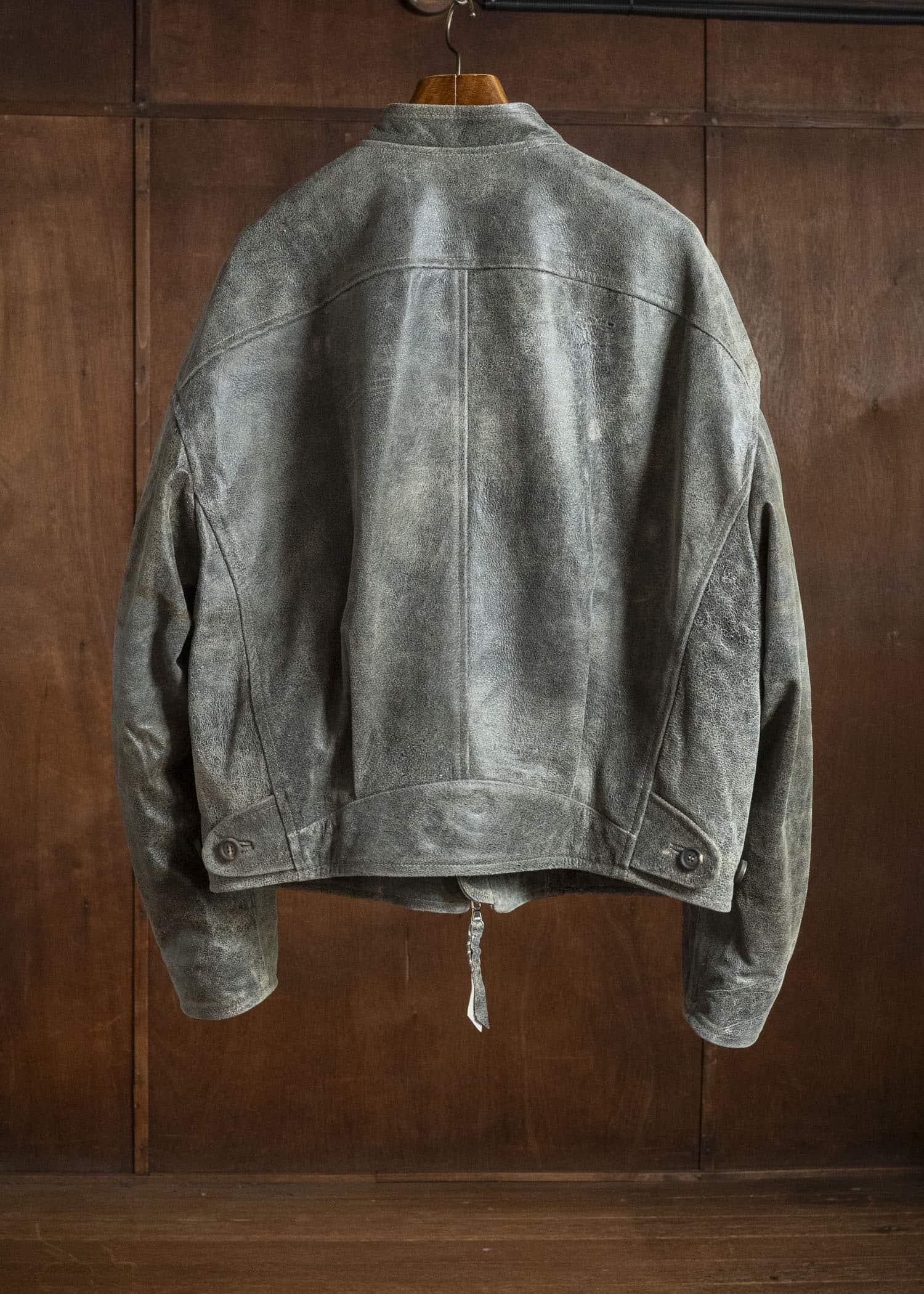 ZIGGY CHEN LEATHER BOMBER JACKET 0M2630401