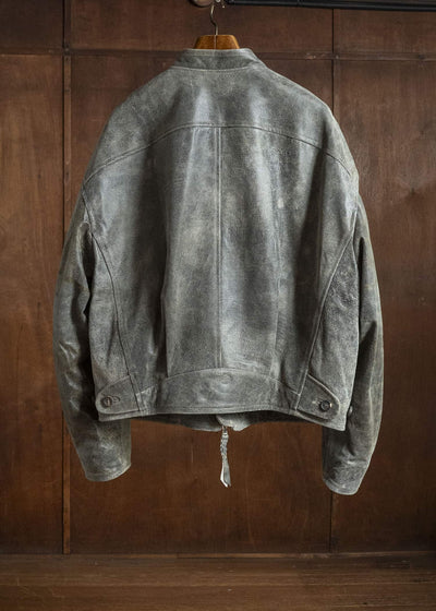 ZIGGY CHEN LEATHER BOMBER JACKET 0M2630401