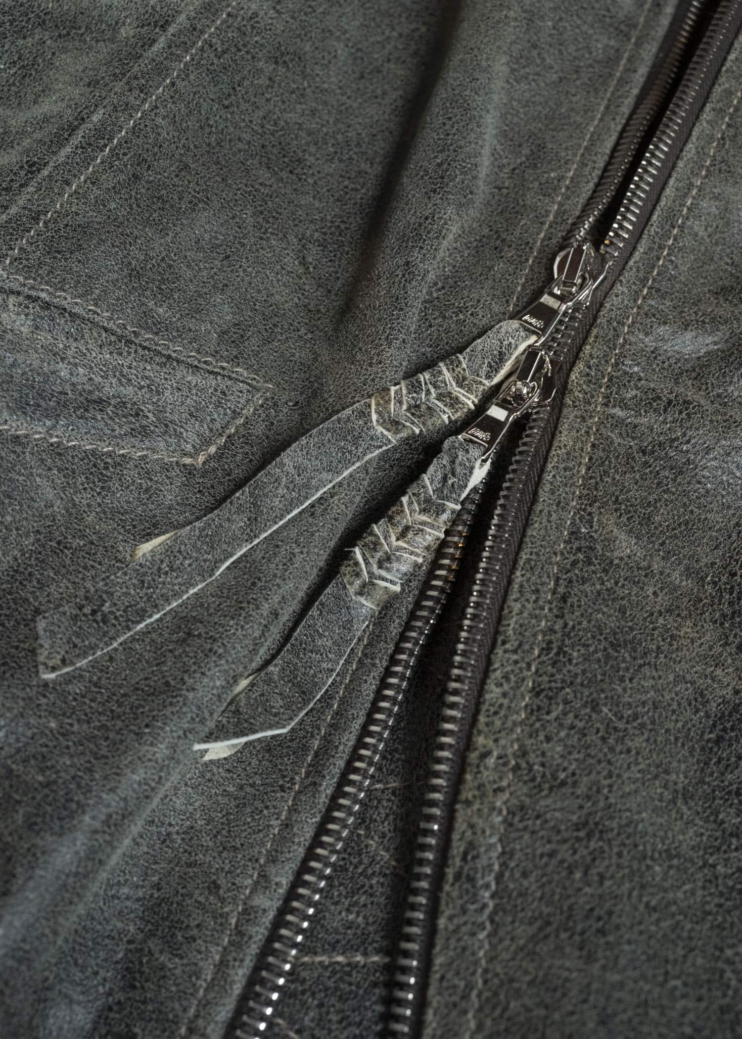 ZIGGY CHEN LEATHER BOMBER JACKET 0M2630401