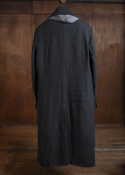 K’ANG OVERSIZE DETACHABLE SCARF LONG JACKET