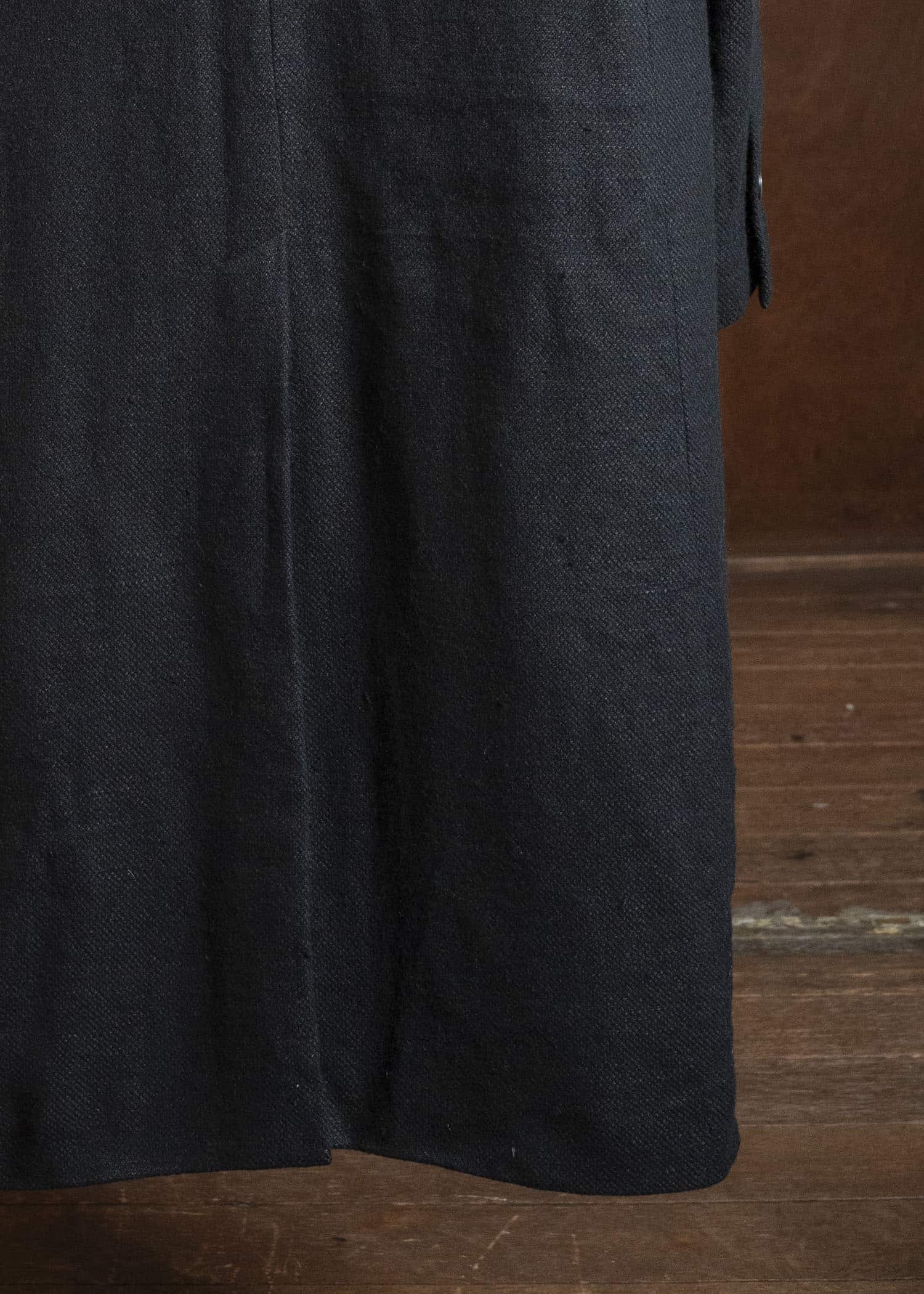 K’ANG OVERSIZE DETACHABLE SCARF LONG JACKET