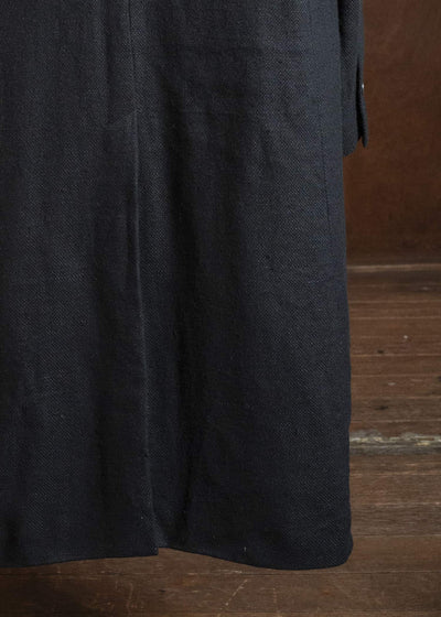 K’ANG OVERSIZE DETACHABLE SCARF LONG JACKET