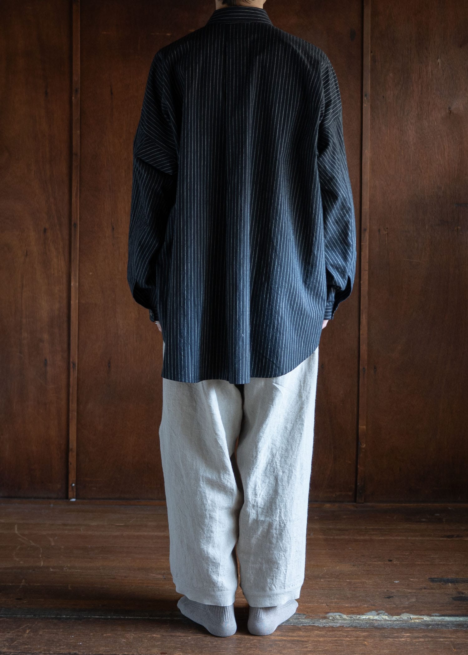 JAN-JAN VAN ESSCHE SHIRT#100 LOOSE DRESS SHIRT, BUTTON-UP AND ASYMMETR VISION OF FASHION JAN-JAN VAN ESSCHE SHIRT#100 LOOSE DRESS SHIRT, BUTTON-UP AND ASYMMETR VISION OF FASHION
