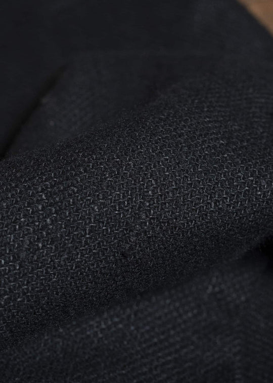 K’ANG OVERSIZE DETACHABLE SCARF LONG JACKET