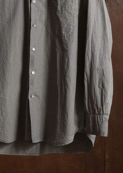 YOKO SAKAMOTO YS-26AW-78-MUGWORT Regular Collar Shirt MUGWORT