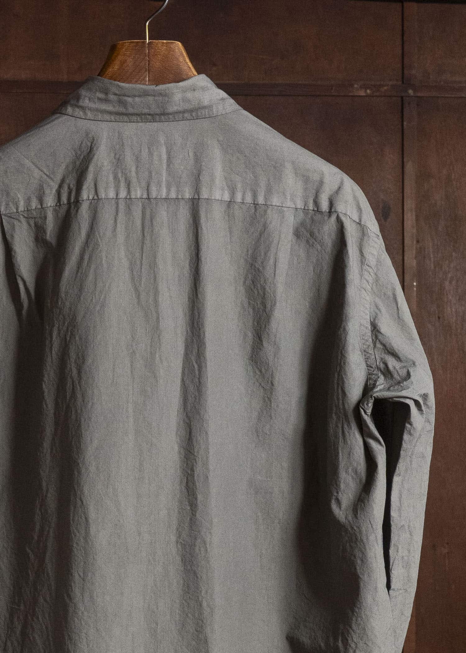 YOKO SAKAMOTO YS-26AW-78-MUGWORT Regular Collar Shirt MUGWORT