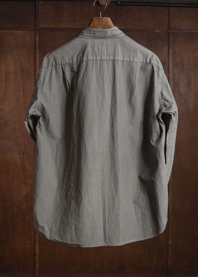 YOKO SAKAMOTO YS-26AW-78-MUGWORT Regular Collar Shirt MUGWORT