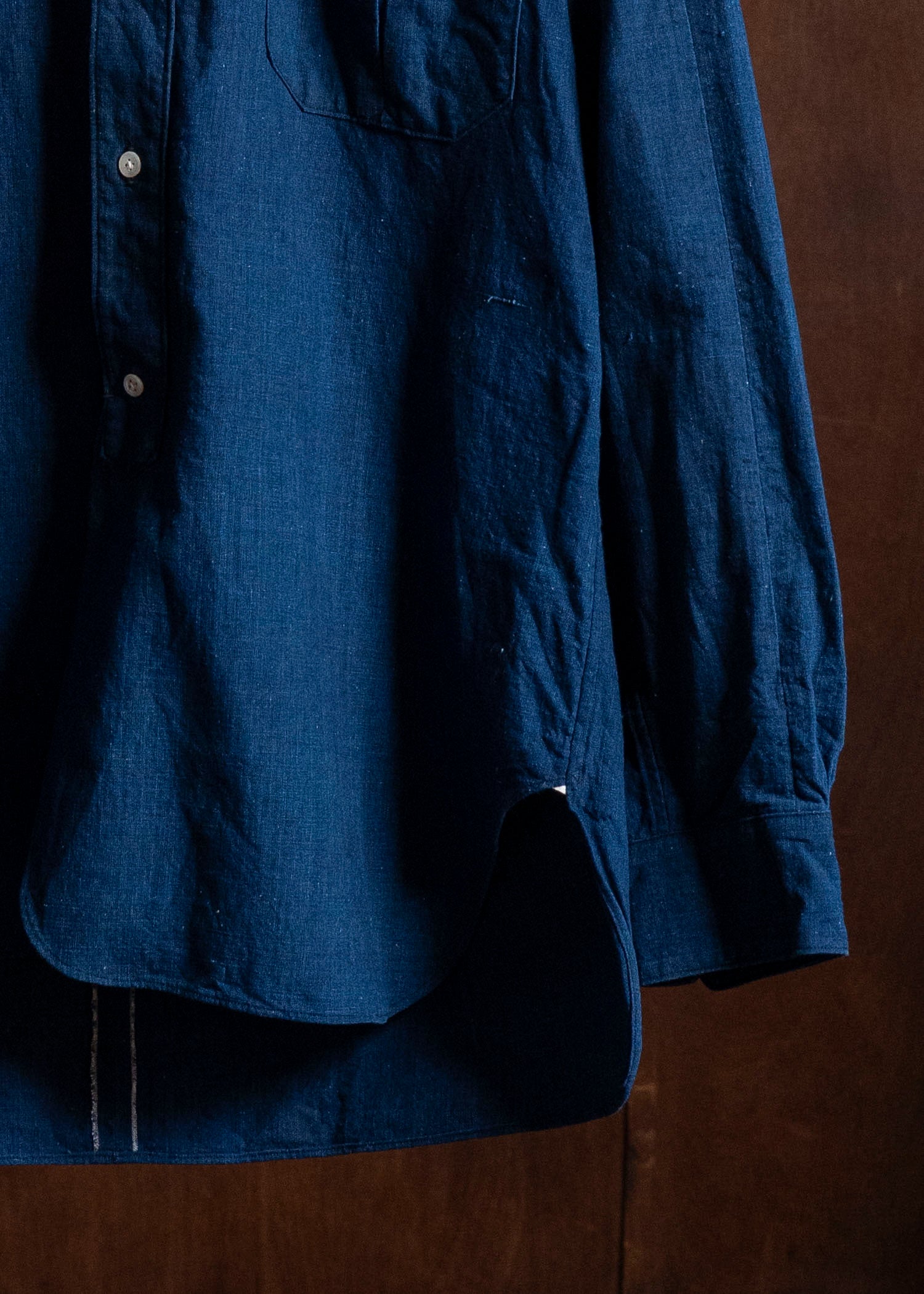 NORA Collarless Shirt