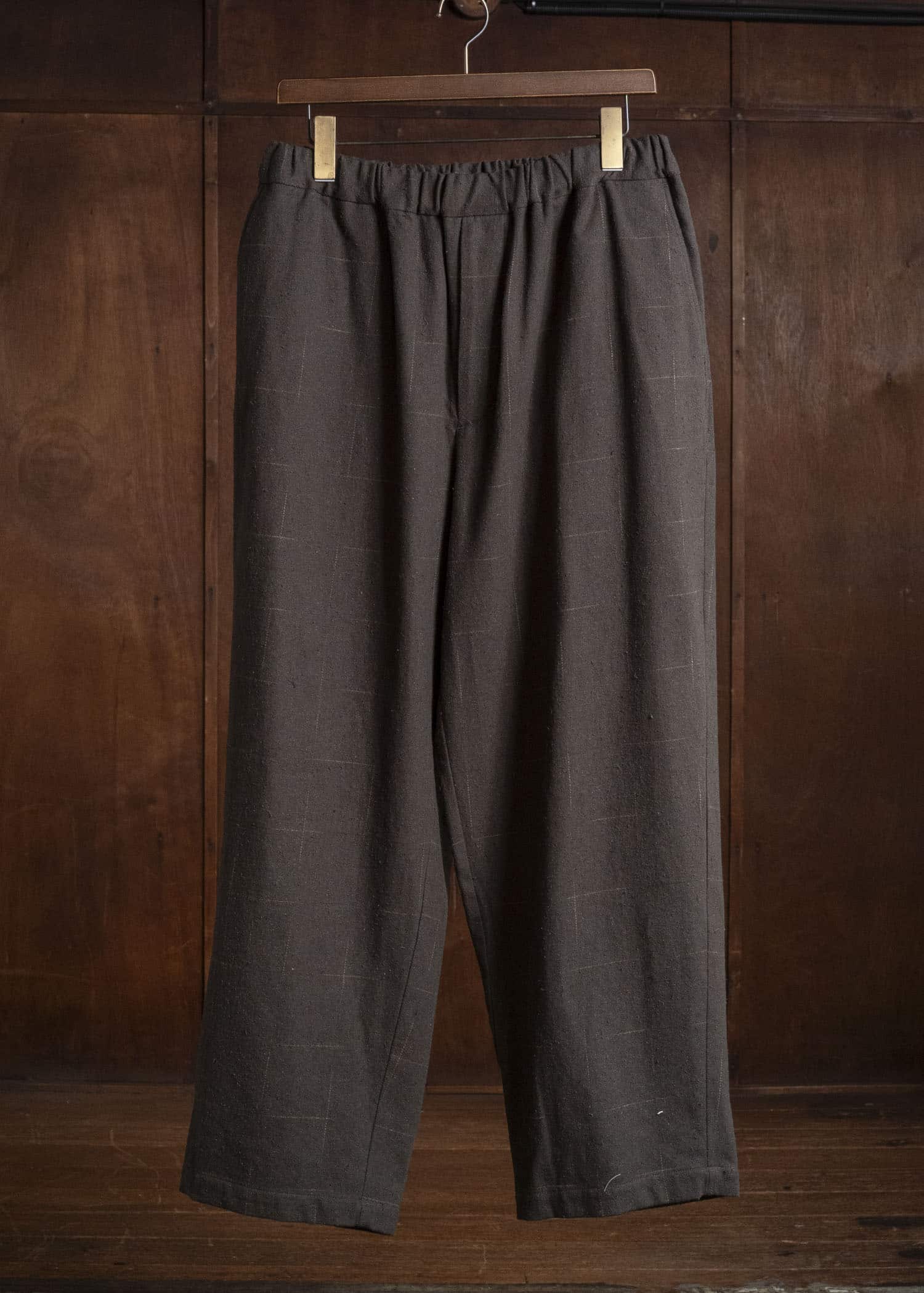 YOKO SAKAMOTO YS-26AW-63-OLIVE Wide Easy Pants OLIVE